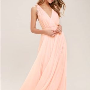 Lulu’s backless formal / bridesmaid / prom dress